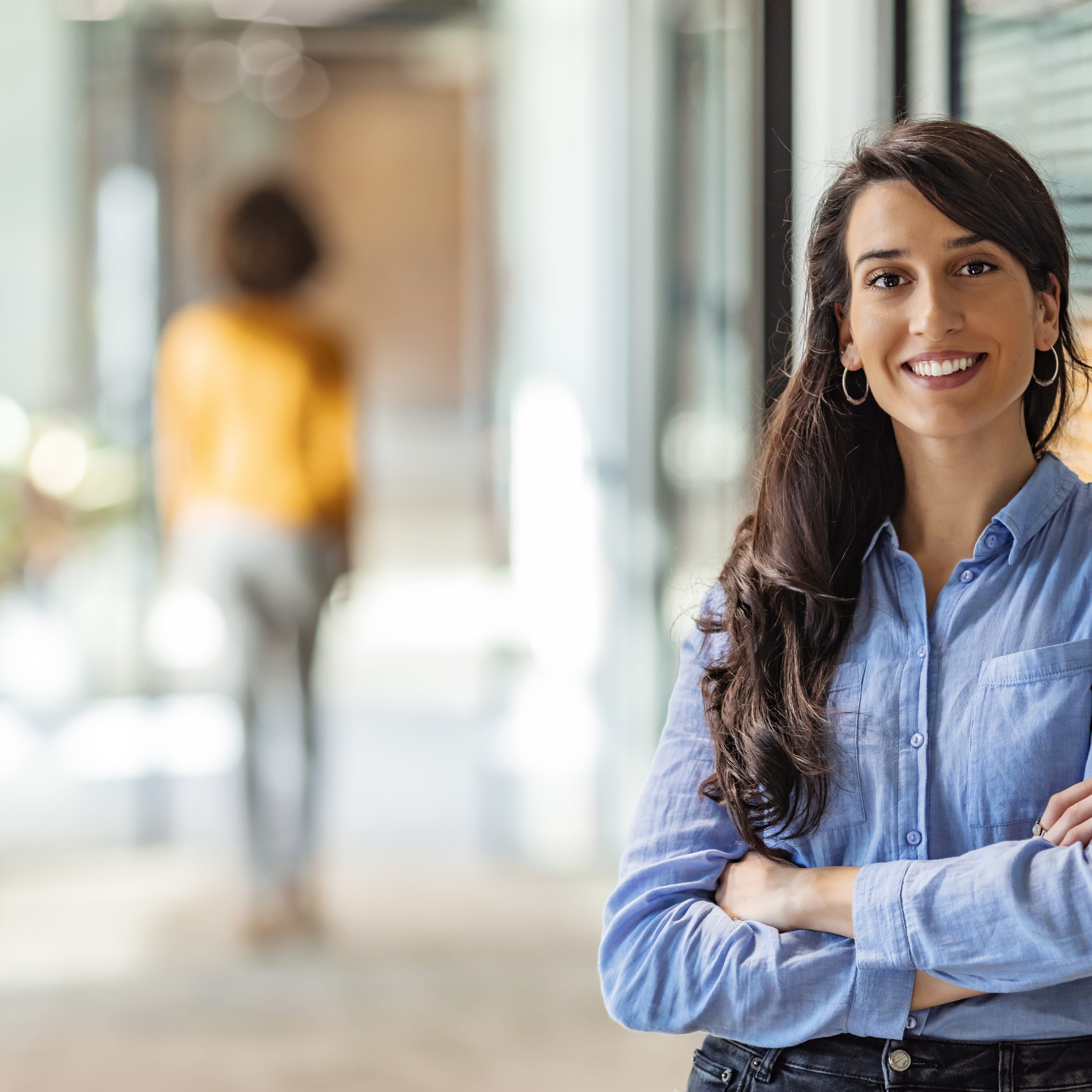 Business leader representing a person who is confident with discrete choice, conjoint, or MaxDiff research